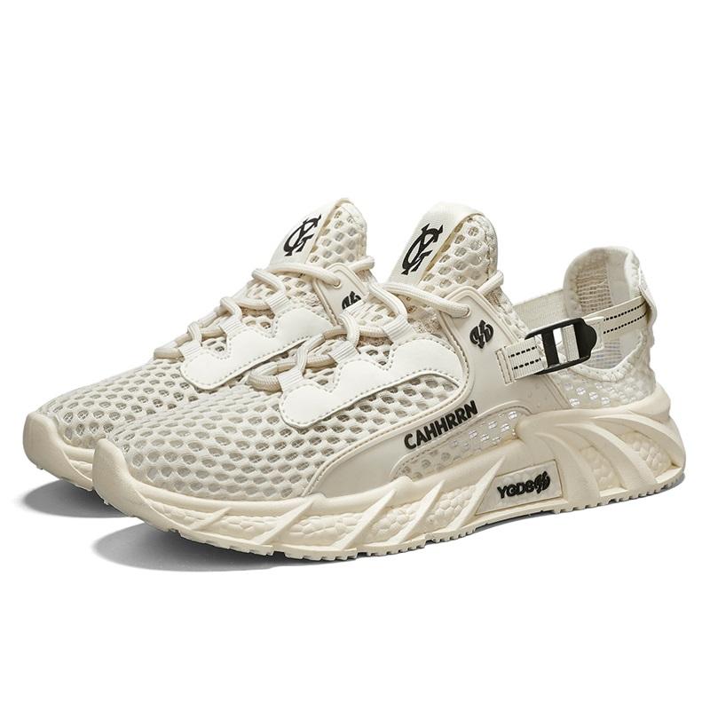 New Fashionable Men's Delicate Comfortable Flexible Breathable Anti Slip Wear-resistant Mesh Casual Sports Shoes Sneakers