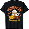 Fall Autumn Halloween Trumpkin Spice Everything Unisex T-Shirt