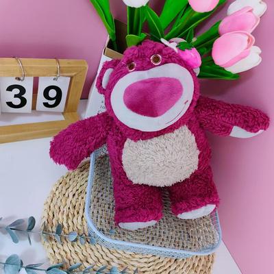 Nova boneca urso morango fofa brinquedo de pelúcia infantil boneca máquina de agarrar boneca máquina de boneca presente