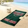 Name Custom Minnesota wild Print Beach Towel, Large Soft Quick Dry Towel for Beach Camping Swimming