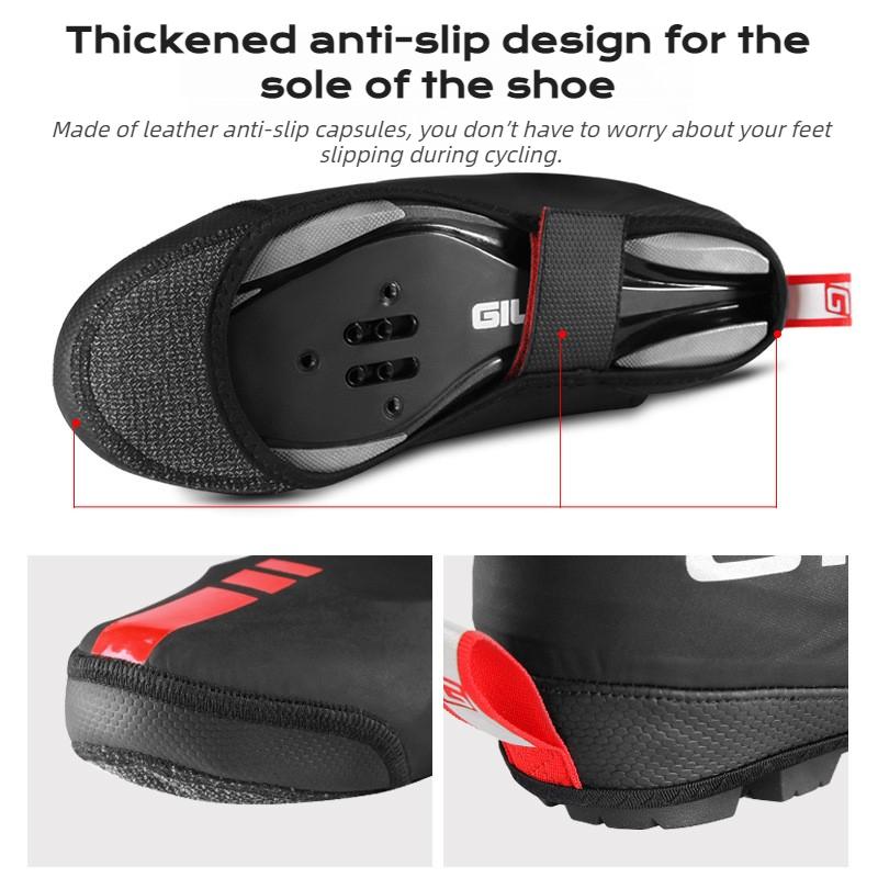 Thermal Cycling Shoe Covers Waterproof Overshoes Winter Bike MTB Road Warm Neoprene Unisex Footwear Cover for Men Women Bike