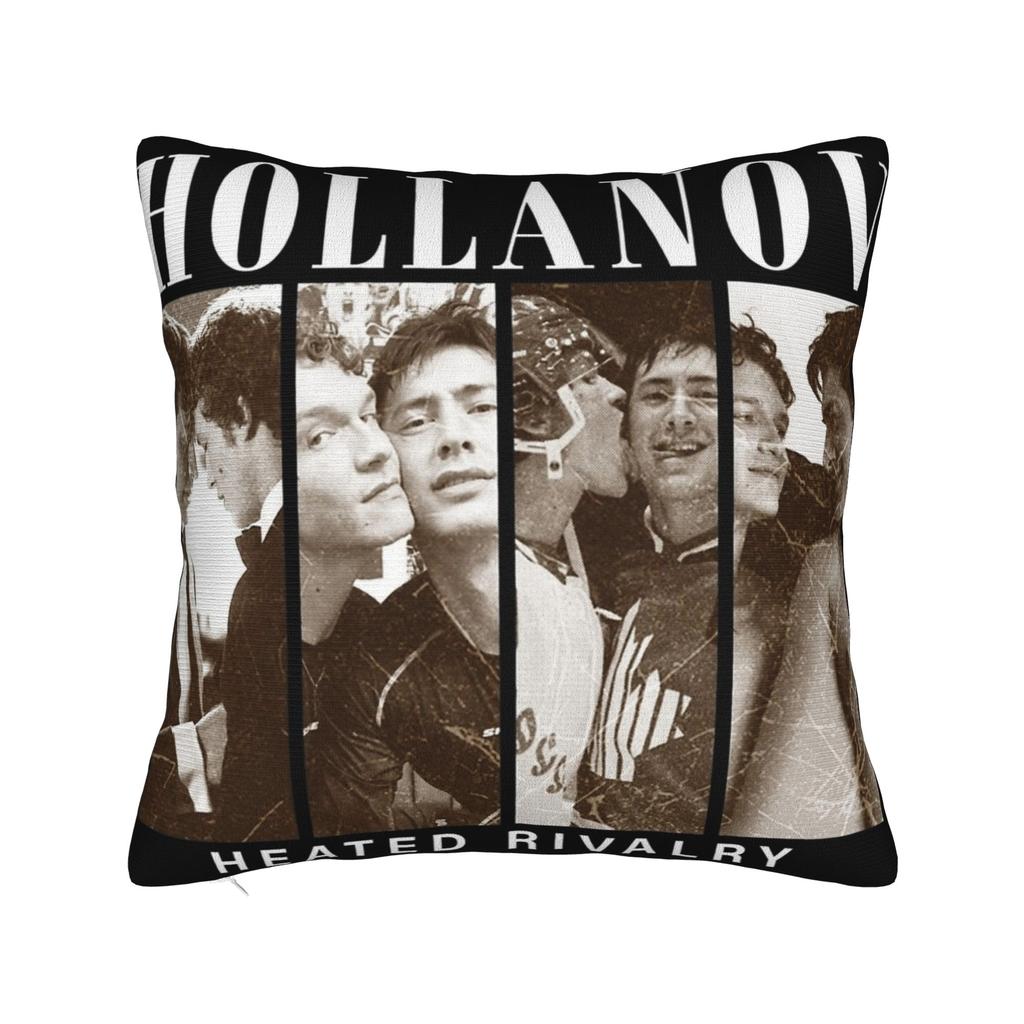 Heated Rivalry Humorous Pillowcase Product Printed Cushion Cover Decoration Hollander and Ilya Rozanov Throw Pillow Case