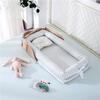Portable bed-in-bed baby crib foldable newborn bed removable bionic anti-pressure bb bed-in-bed