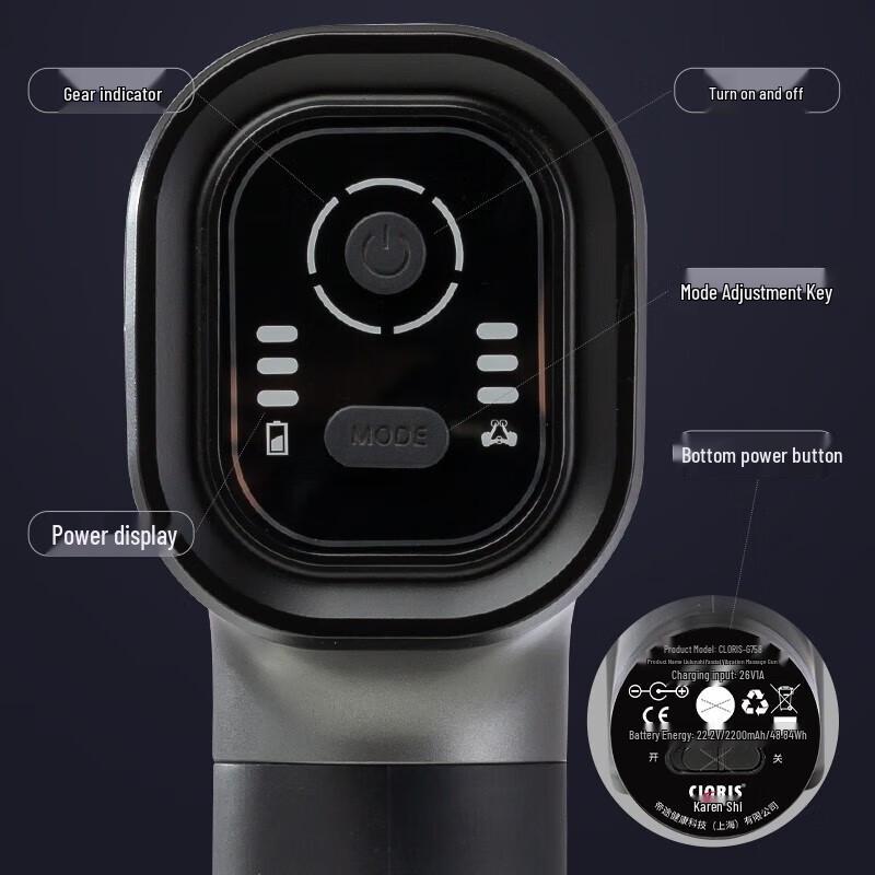 CLORIS Fascia Gun Massager