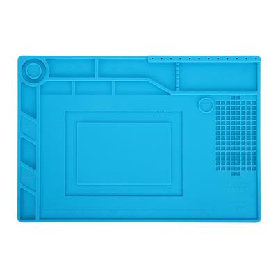 Covoraș de Silicon Izolant Termic și de Reparare, Rezistent la Temperaturi Înalte, cu Caneluri Magnetice