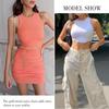 Metal Waist Chain Belt Adjustable Ladies Fashion Chain Fashion Body Link Belts  for Jeans Dress
