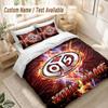 Custom Name Bedding Set 3 PiecesMainz 05 Print Duvet Cover + 2 Pillowcases Soft Bed Decor