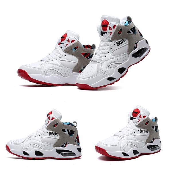 Moda Zapatos de baloncesto para niños, niños Deportes al aire libre Zapatos  de tenis de alto nivel Casual Zapatillas de deporte para hombres Plus Size  comprar a buen precio — entrega gratuita,