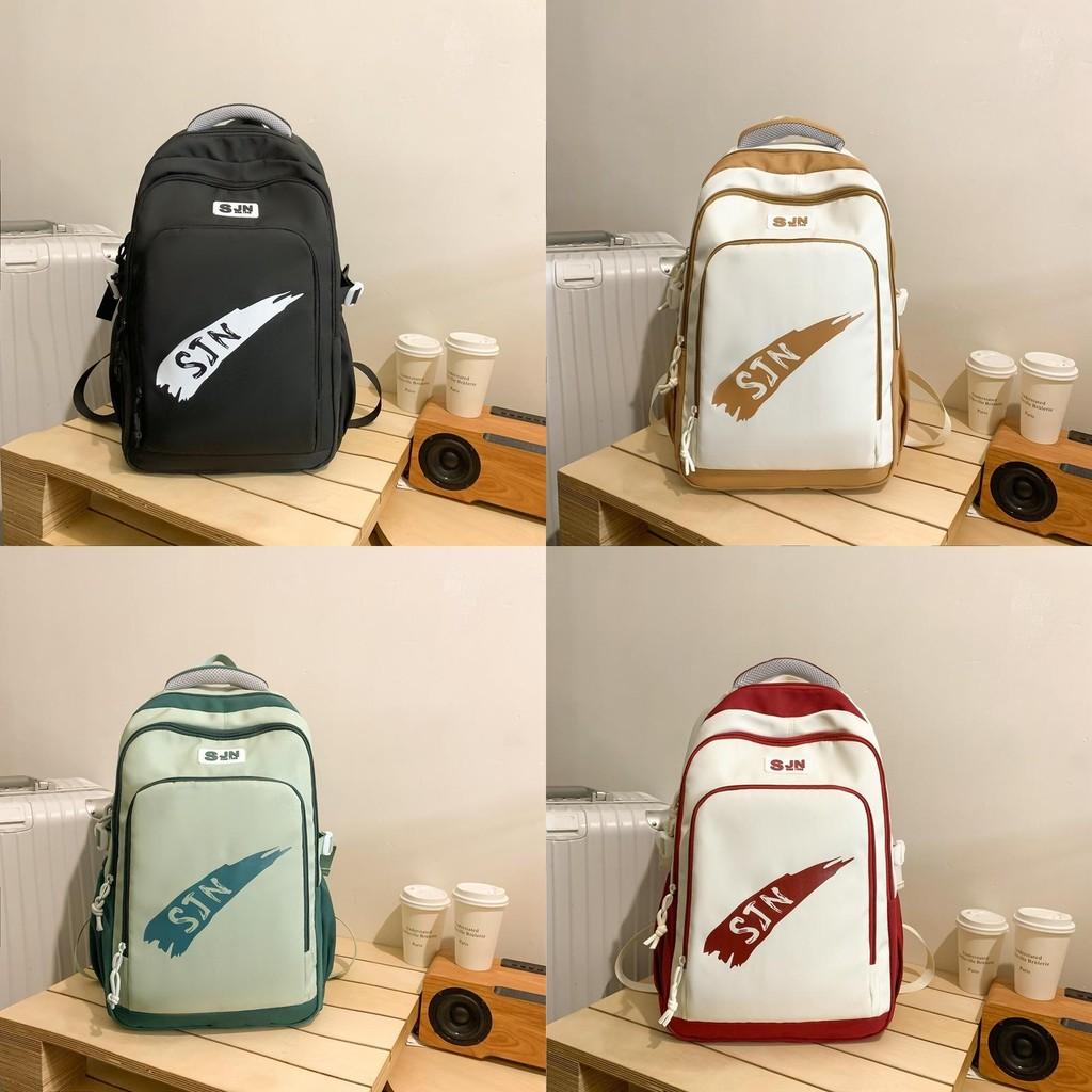 Schoolbag Minimalist Style Large Capacity Computer Bag Outdoor Backpack Travel