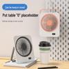 Compact Silent Desktop Electric Fan for Office