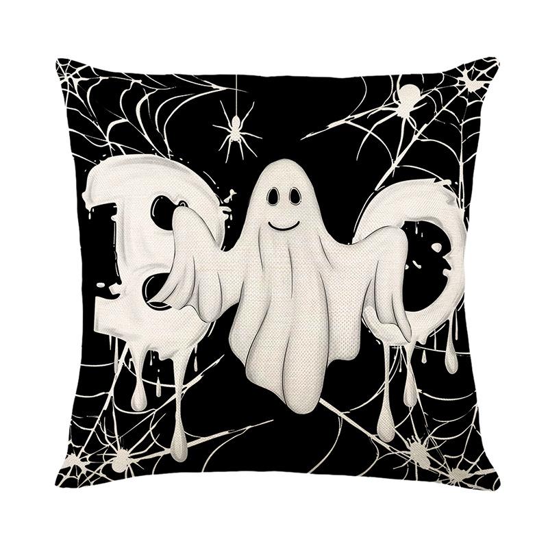 Neue Halloween Kissenbezug Polyester Bedruckt Feiertag Wohnzimmer Sofa Dekokissenbezug Kissenbezug