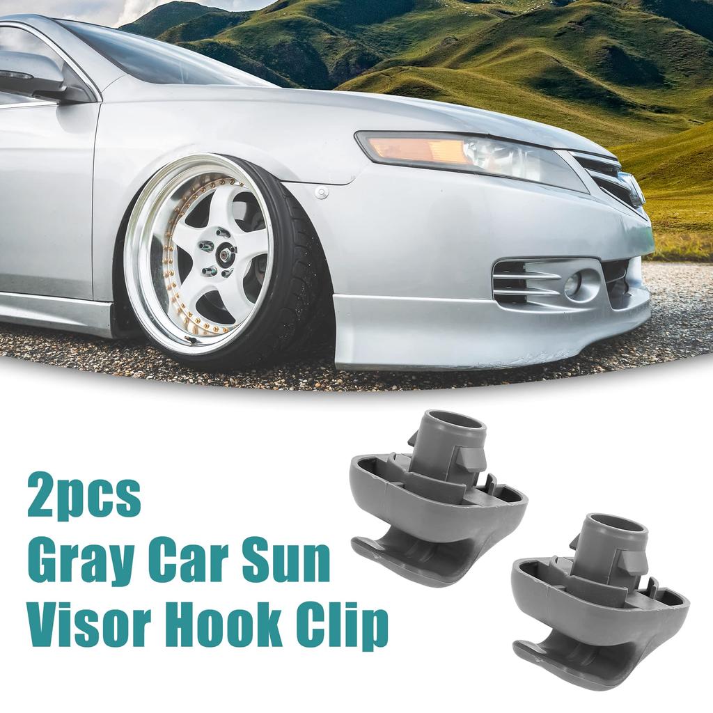 ACROPIX Car Sun Visor Hook Clip Bracket Retainer Replacement Compatible