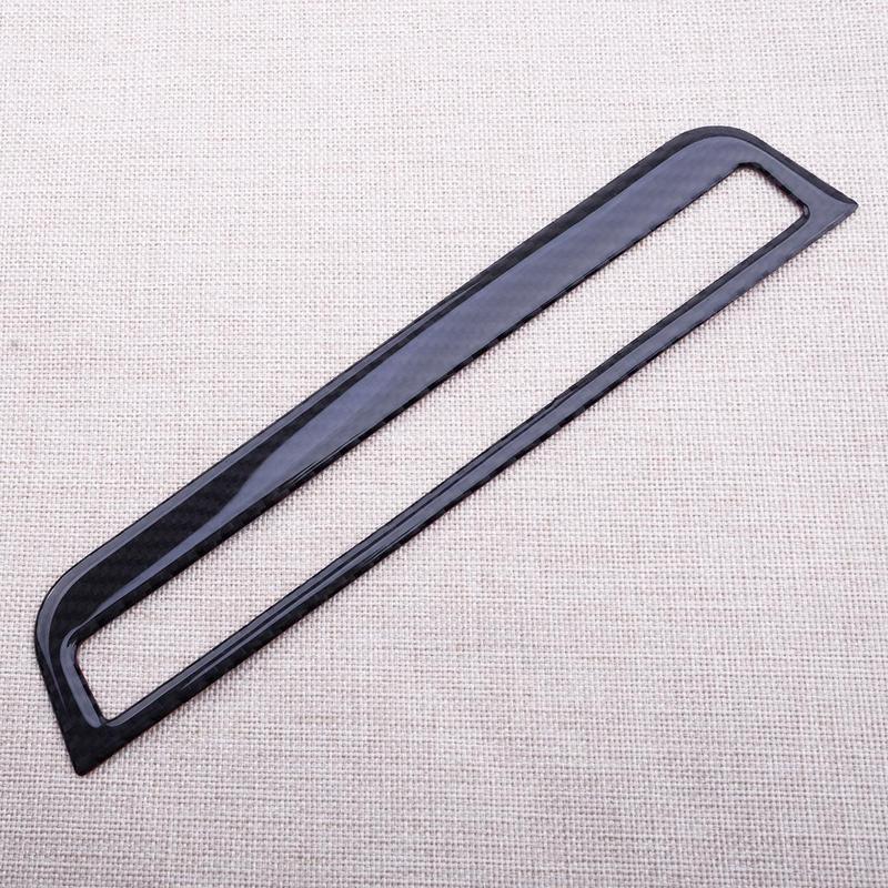 Carbon Fiber Console CD Panel Decorative Trim Cover Set Fit For Mercedes Benz A B GLA CLA Class