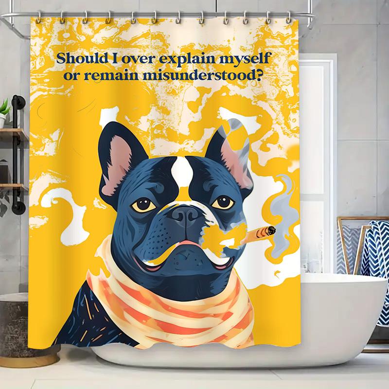 

Шторка для душа с принтом зебры, черно-белая полосатая ткань, декор для ванной комнаты, для домашнего декора, различных размеров (Настраиваемый) 90x180cm