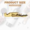 1/3Pcs Professional Waiters Corkscrew Stainless Steel Wine Key with Ergonomic Wood Grip Beer Bottle Opener and Foil Cutter