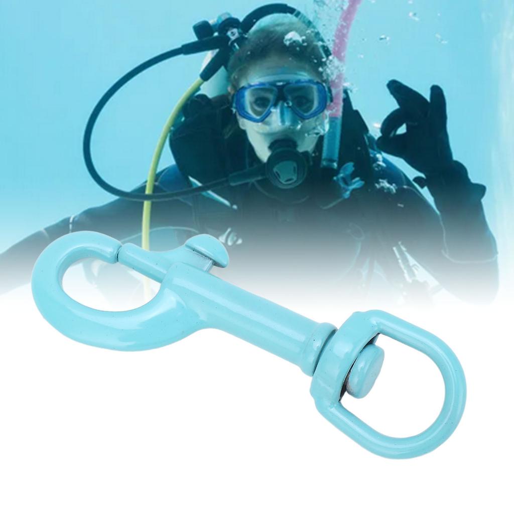 Eye Snap Hooks 316 Stainless Steel Diving Clips Heavy Duty Single Ended Trigger Clasp Pet Buckle 75mm