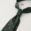 Gentleman British Style 8CM Mens Polka Dot Neck Tie Dark Green Brown Striped Silk Ties Luxury Soft Necktie Wedding Tuxedo Cravat