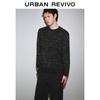 UR Men's Stylish Relaxed Fit Solid Round Neck Knit Sweater
