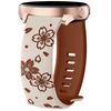 For Huawei Watch GT 3 42mm/GT 3 Pro 43mm/Samsung Gear Sport/Gear S2 Classic Watch Band Sakura Pattern 20mm Silicone Strap