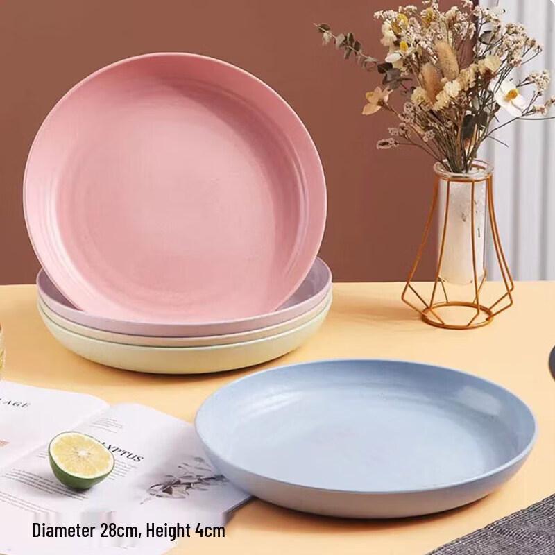 ZISIZ Disposable Round Plates