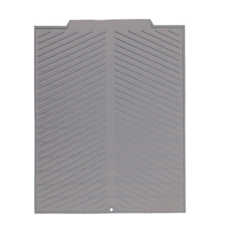 J0MC Heat Resistant Silicone Sink Mat for Draining Fruits and Vegetables Drying Pad
