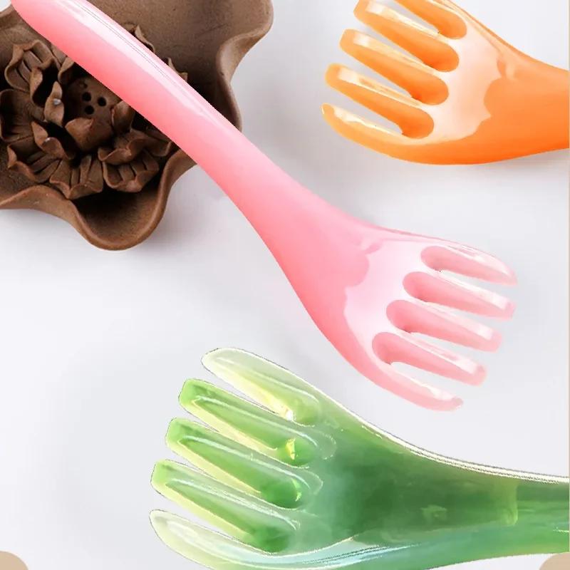 5PCS Head Massager Scalp Gua Sha for Body Neck Leg Massage Five-claw Head Scraping Stick Massage Scraping Claw Massage Visage