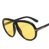 European American Fashion Style Glasses for Women Big Frame Vintage Stylish Sunglasses Women Outdoor Travelling Female Sunglass