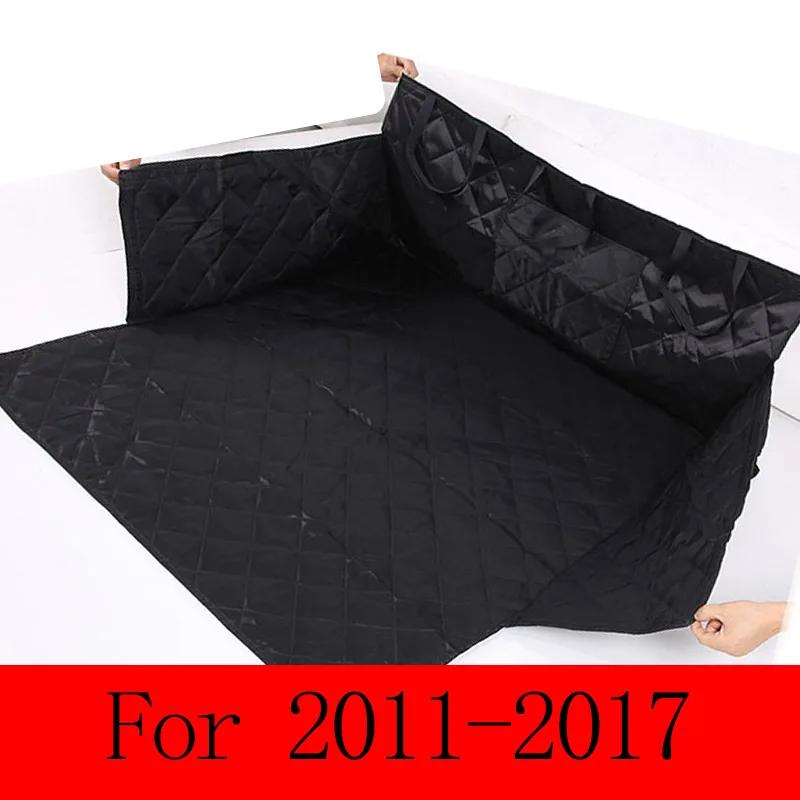 For BMW X3 F25 G01 2011-2025 Trunk Mat Tarpaulin Waterproof Oxford Cloth Dog Cat Back Seat Covers Car Protection Blanket