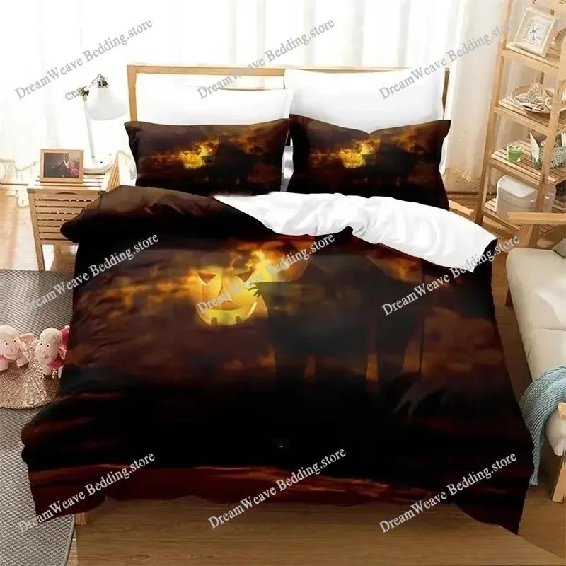 Dark Grim Reaper Bedding Set Duvet Cover 3d Bedding Fashion Design Decoration King Duvet Cover Set Double Bed Set Bedding Sets96