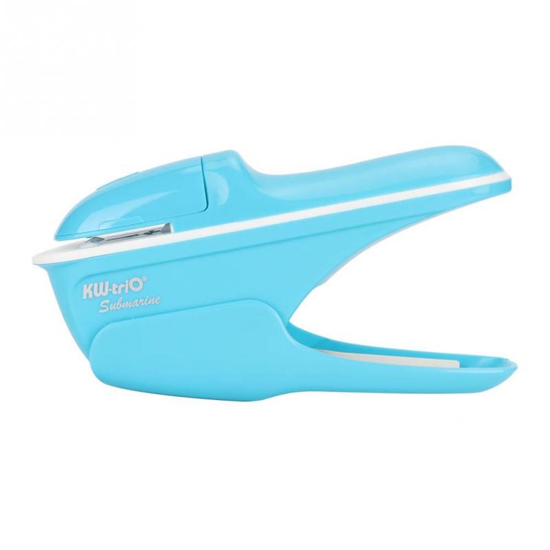 ABS No Staple Stapling Machine Book Paper Staple-Free Stapler Binding Hand Tool