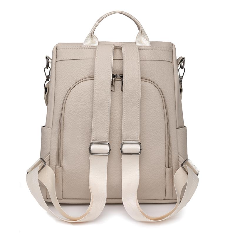 PU Rucksack Große Kapazität Handtasche Quaste Damen Multifunktionale Umhängetasche