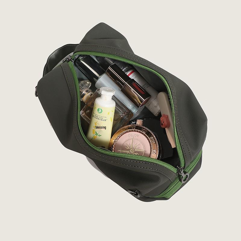Versatile Waterproof Makeup Bag: Large, Lightweight, Wet-Dry Separation, Durable Toiletries Storage