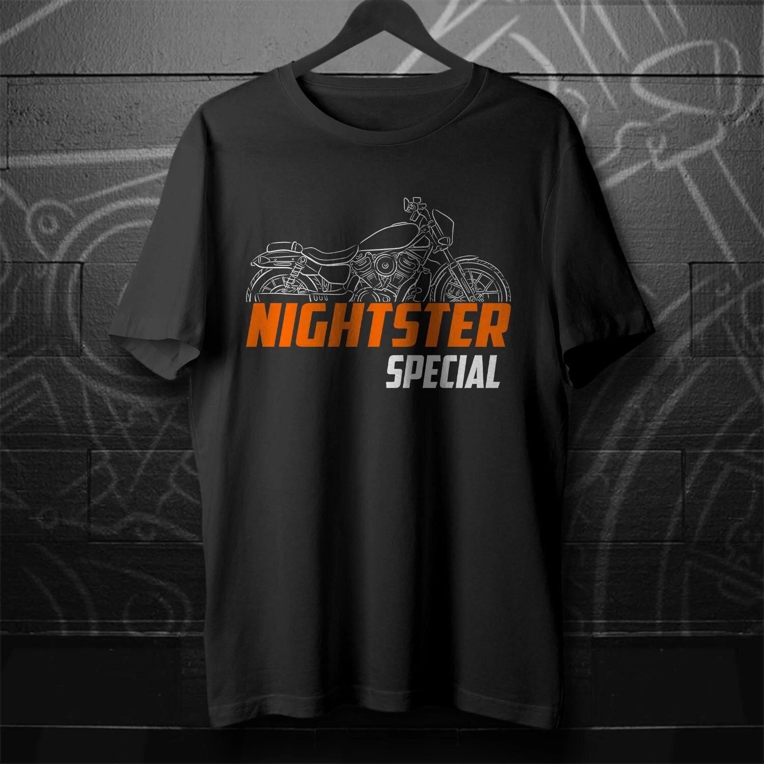 

Black men s and women s T-shirt For Harley-Davidson Nightster Special 2023-2024- Motorcycle S