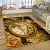 Ancient Nautical Chart World Map Compass Rug Carpet for Living Room Bedroom Decor,Floor Mat Non-slip Decoration for Sofa Doormat