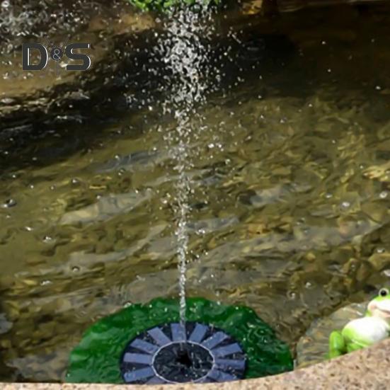 Fontanna solarna Lotus Leaf 1,4 W, pompa do kąpieli ptaków, regulowany przepływ wody, pływająca pompa do fontanny zewnętrznej do ogrodu, stawu, basenu, akwarium