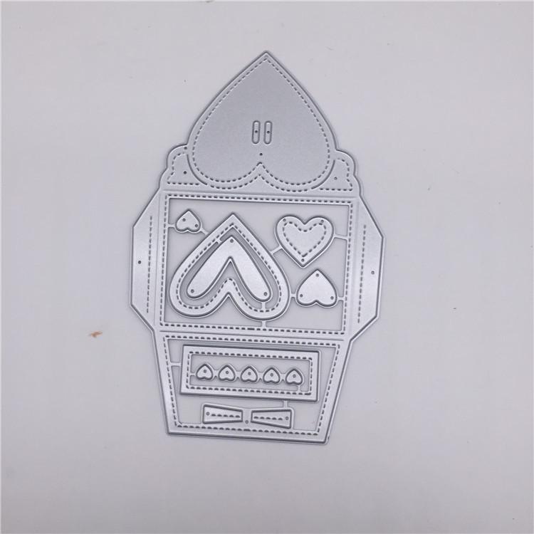 Конверт с любовью Металлические штампы Скрапбукинг Альбом Бумажные открытки Декоративные поделки Тиснение Высечка