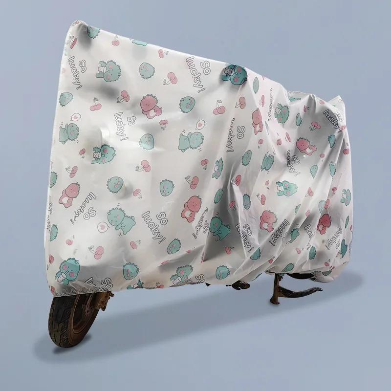 Universal Electric Vehicle Rain Cover Motorcycle Sun Shield Electric Bicycle Rainproof Sunproof Outdoor Sunproof Moto Rain Cover