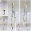 Clear Star Phone Lanyard Y2K Silver Beads Phone Chain Cell Phone Strap  Women Girl