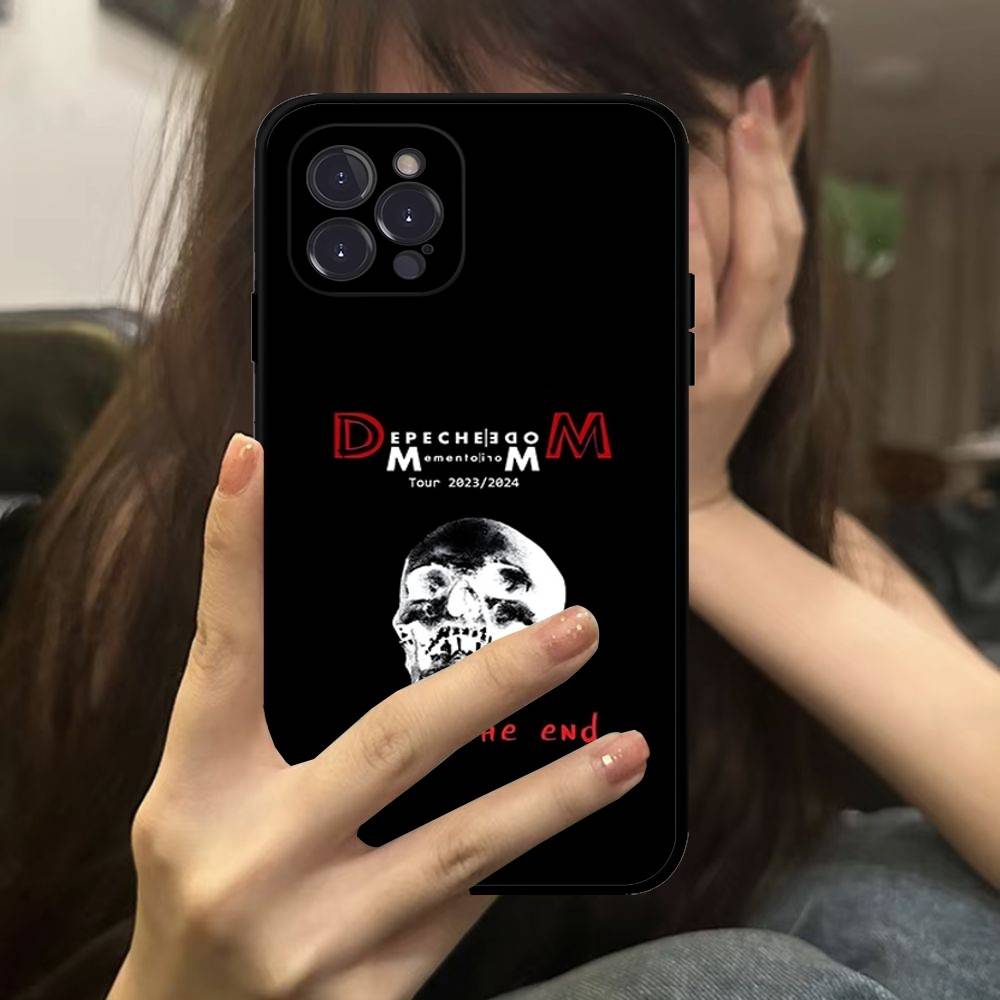 

D-Depeche Mode Rock-ES Band For Iphone 17 16 15 11 13 14 Pro Max Plus 12 Mini Black Shell Cover Phone Case iPhone 13