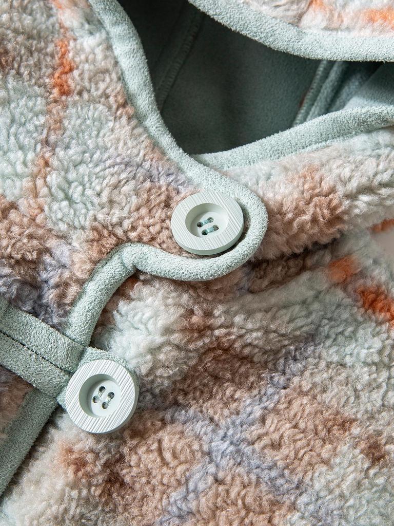 2025 Winter Kids' Lambswool Coat: Fashionable Suede Outerwear for Boys and Girls