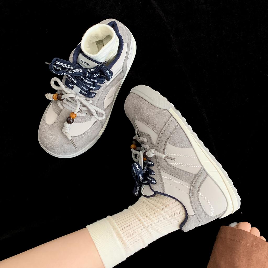 Queen Fan Retro Casual Platform Training Shoes Women's 2025 New Autumn Skirt Versatile Low-top Sports Shoes