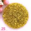 New 2*6.5mm 400pcs/lot Czech Cylindrical Glass Bugle Beads European Seed Long Tube Two Hole Loose Beads for Jewelry Making