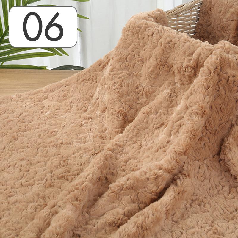 25x50cm Embossed Microfiber Plush Faux Fur Fabric Imitation Rabbit Fur Fabric For DIY Doll Garment Patchwork Sewing Material
