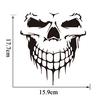 Car Skull 3D Vinyl Reflective Film Funny Stickers Decals Auto Motorcycle Waterproof Car Styling Decoration Exterior