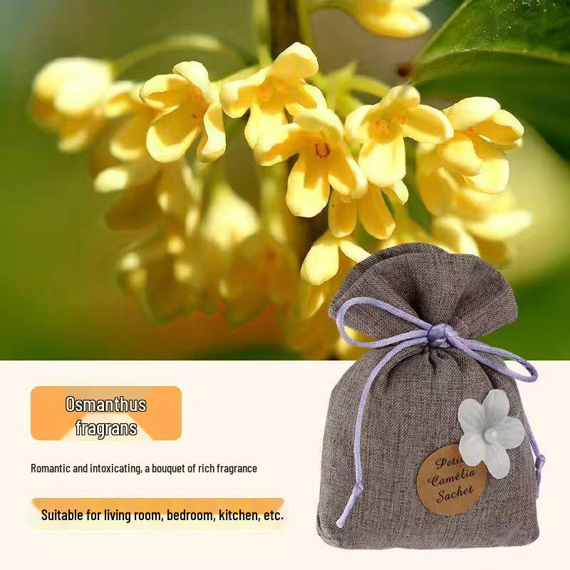 

Gardenia Car Aromatherapy Sachet - Long-Lasting Fragrance for Car Interior Decoration