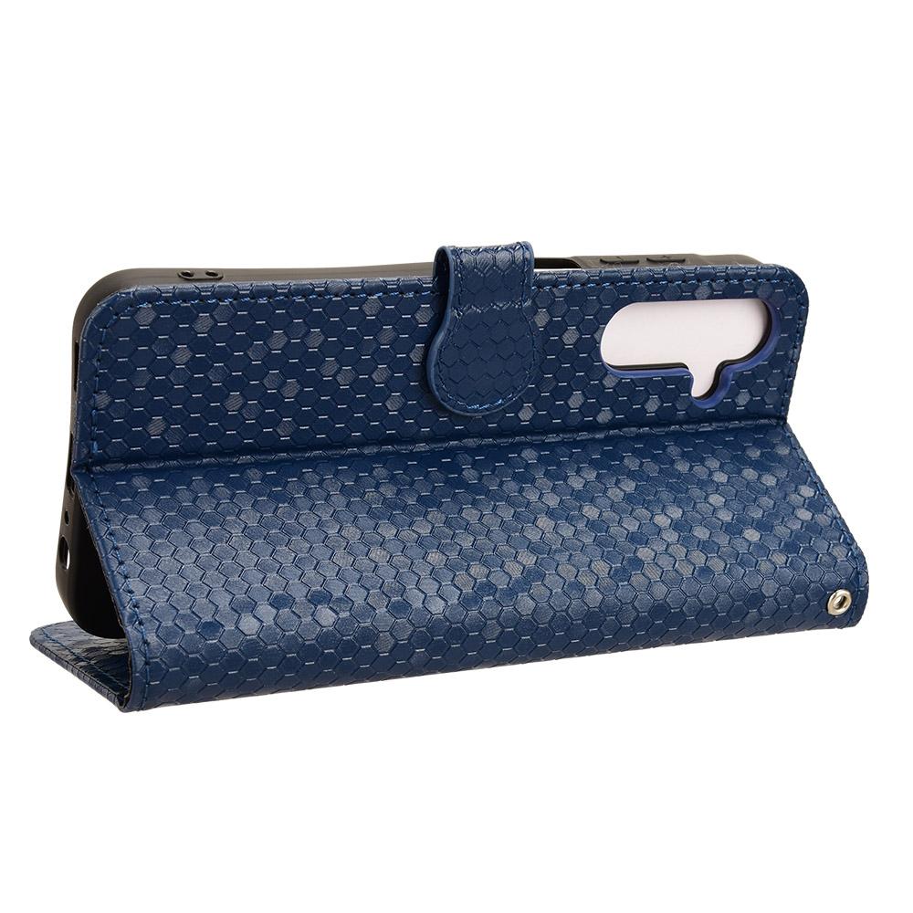 For Samsung Galaxy A15 4G/A15 5G Case Dot Imprinted Leather Shockproof Phone Stand Cover