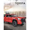 1/24 TOYOTA Tundra TRD Pickup Truck Off-Road Diecast Alloy Miniature Toy Car Model Pull Back Sound Light Collection Gift for Boy