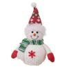 Cartoon Glowing Snowman Figurine Snowflake Luminous Snowman Ornament  Merry Christmas Decor