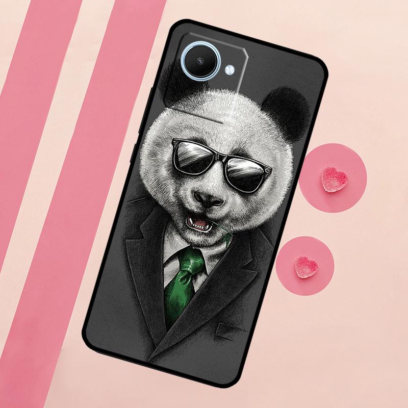 Man Suit Shirt Tie For Realme C67 C75 C63 C61 C71 C55 C51 C65 C53 10 11 12 13 14 15 Pro Plus GT6 GT7 Pro Case