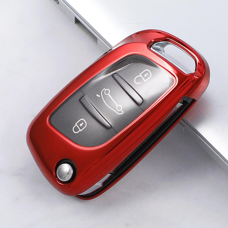 

Мягкий TPU Чехол-брелок с 3 кнопками для ключа Peugeot 107 207 306 307 407 308 607 для Citroen C2 C3 C4 C5 C6 C8 DS4 Защита красный